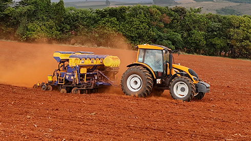 nx612 autosteer cultivating path control