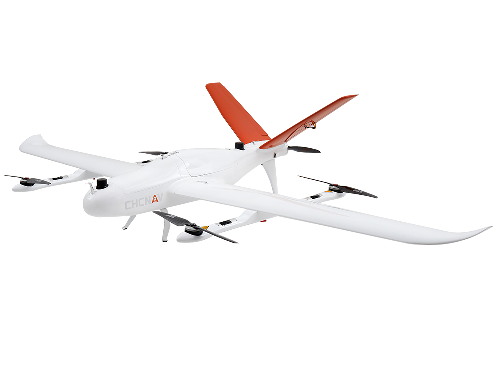 P330 Pro, un UAV de ala fija VTOL de alto rendimiento, diseñado para aplicaciones de topografía y cartografía aérea.